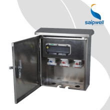 Saip / Saipwell Venta caliente Muchos tamaños Metal Acero inoxidable Fabricado en China Caja de distribución de acero impermeable al aire libre